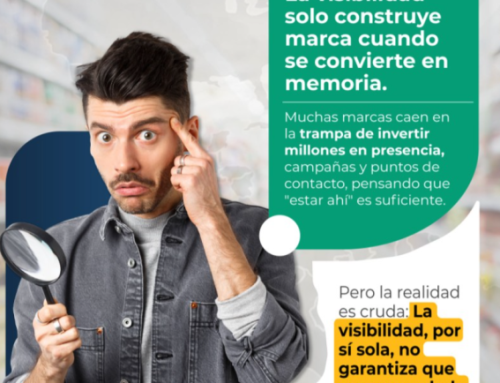 𝗟𝗮 𝘃𝗶𝘀𝗶𝗯𝗶𝗹𝗶𝗱𝗮𝗱 𝘀𝗼𝗹𝗼 𝗰𝗼𝗻𝘀𝘁𝗿𝘂𝘆𝗲 𝗺𝗮𝗿𝗰𝗮 𝗰𝘂𝗮𝗻𝗱𝗼 𝘀𝗲 𝗰𝗼𝗻𝘃𝗶𝗲𝗿𝘁𝗲 𝗲𝗻 𝗺𝗲𝗺𝗼𝗿𝗶𝗮